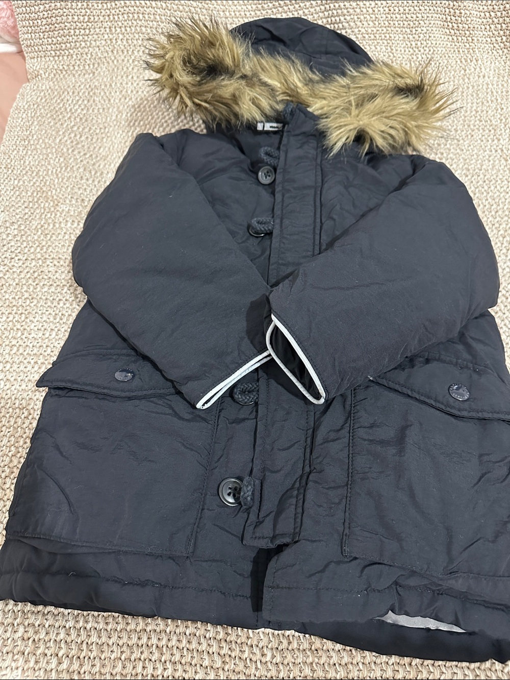 GAP Baby Toddler Gray Lined Jacket